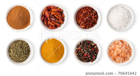 set of Bowl with spices 70645842