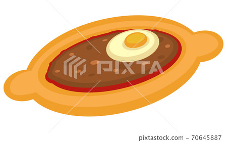 Turkish food, pide or lahmacun arabic dish cuisine Turkish food, pide or lahmacun arabic dish cuisine 70645887