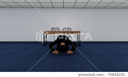 Press conference male dogeza illustration 3 Press conference male dogeza illustration 3 70648285