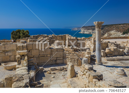 Ancient Kourion archaeological site in Limassol Cyprus Ancient Kourion archaeological site in Limassol Cyprus 70648527