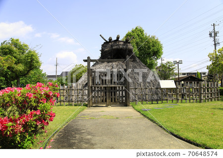 彌生時代的坑房遺跡(愛知縣岩倉市) 彌生時代的坑房遺跡(愛知縣岩倉市) 70648574