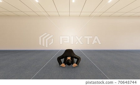 Press conference male dogeza without desk Illustration 1 Press conference male dogeza without desk Illustration 1 70648744