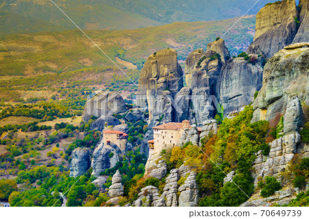 Monasteries in Meteora, Greece Monasteries in Meteora, Greece 70649739