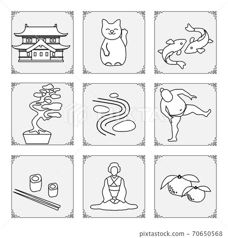 Traditional Symbol Japanese culture Japan Oriental 70650568