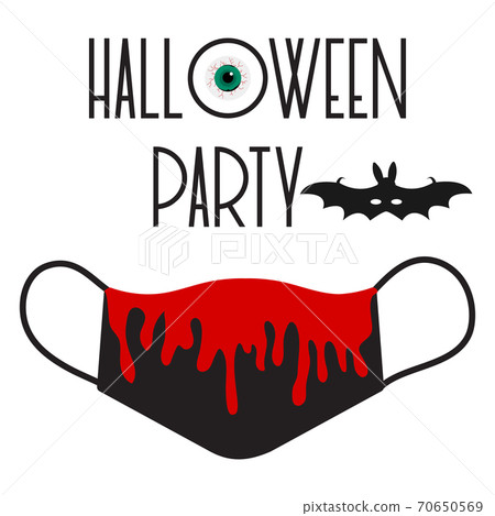 Vector Happy Halloween Party Face Mask Holiday Vector Happy Halloween Party Face Mask Holiday 70650569