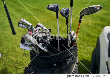 Stainless steel equipment used by professional golfers Stainless steel equipment used by professional golfers 70651942