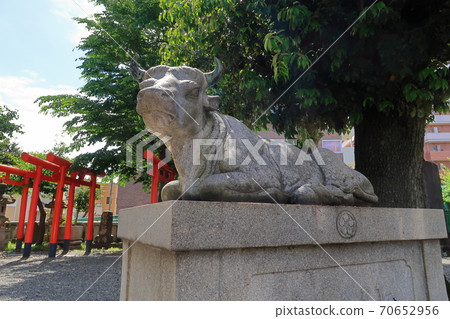 [Machida City] Machida Tenmangu Shrine Woushi Statue 70652956