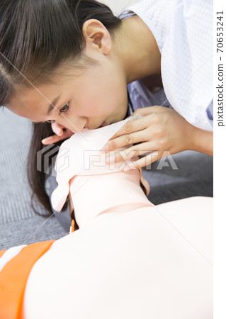 Lifesaving training Lifesaving training 70653241