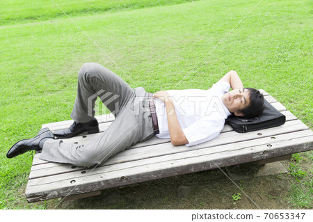 Businessmen taking a break 70653347