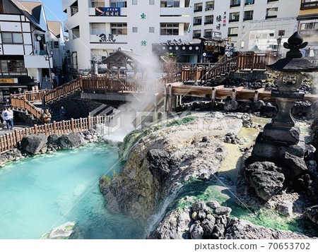 Kusatsu hot spring yubata Kusatsu hot spring yubata 70653702