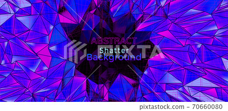 Abstract purple shatter backround with dark blank space Abstract purple shatter backround with dark blank space 70660080