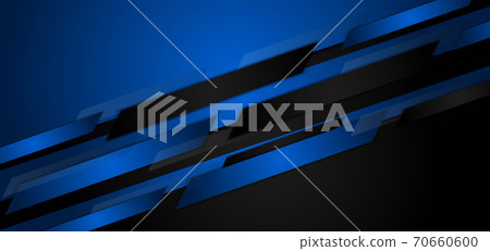 Template dark blue and black diagonal geometric background. Template dark blue and black diagonal geometric background. 70660600