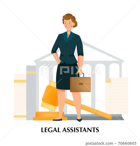 Female Legal Assistants Concept 70660605