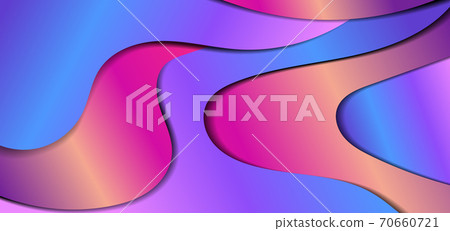 Abstract fluid gradient dynamic shape with... - Stock Illustration ...