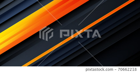 Template diagonal lines orange and dark overlapping layers background. Template diagonal lines orange and dark overlapping layers background. 70662218