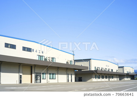 Factory appearance (manufacturing of automobile parts, etc.) Factory appearance (manufacturing of automobile parts, etc.) 70663641