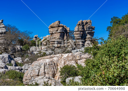 El Torcal de Antequera, Andalusia, Spain, near Antequera, province Malaga. El Torcal de Antequera, Andalusia, Spain, near Antequera, province Malaga. 70664998