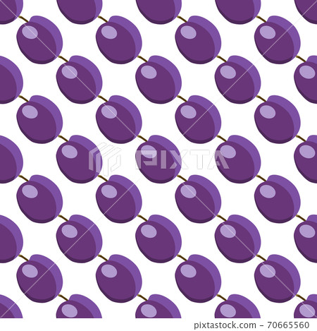 Illustration on theme big colored seamless purple plum Illustration on theme big colored seamless purple plum 70665560
