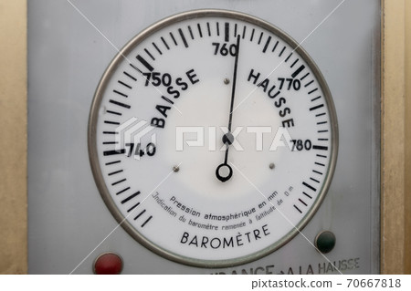 Vintage weather station Barometer, Hygrometer and Thermometer 70667818