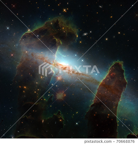 Abstract space background. Elements of this image furnished by NASA Abstract space background. Elements of this image furnished by NASA 70668876
