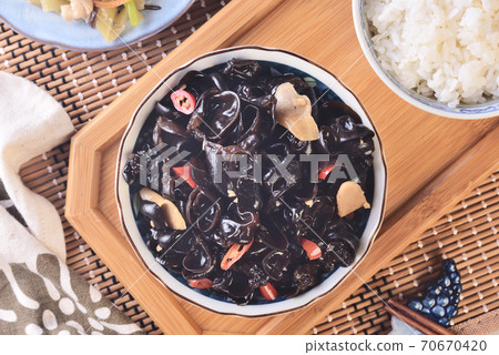 Healthy black fungus salad Healthy black fungus salad 70670420
