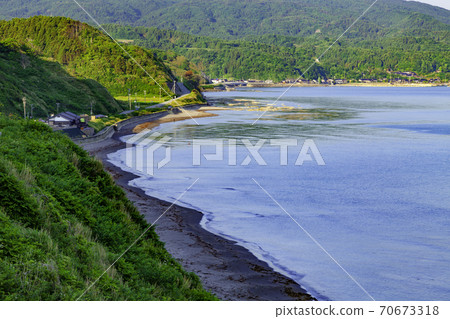 Scenery of Mitsukohama, Wajima City, Ishikawa Prefecture 70673318