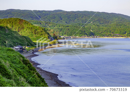 Scenery of Mitsukohama, Wajima City, Ishikawa Prefecture 70673319