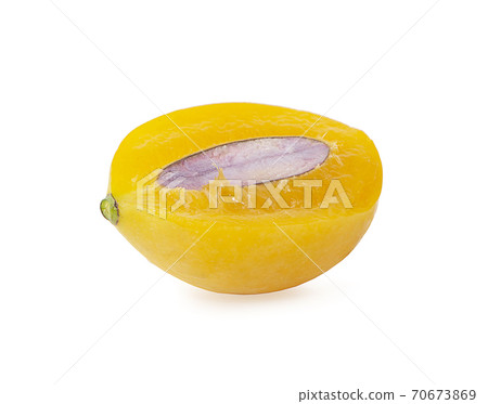 Marian plum fruit isolated on white background Marian plum fruit isolated on white background 70673869