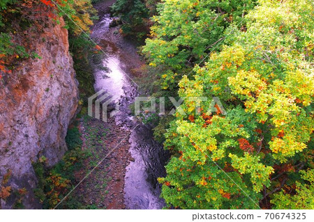 土地秋天溫泉Jozankei溫泉 70674325