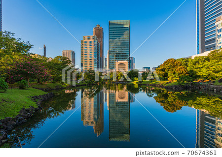 遊覽東京花園,國家風景名勝區,原芝立急花園,港區,東京,海岸,濱松町 遊覽東京花園,國家風景名勝區,原芝立急花園,港區,東京,海岸,濱松町 70674361