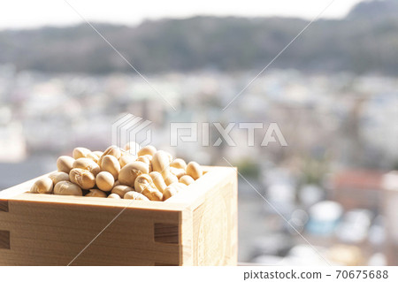 Setsubun's beanpowder 70675688