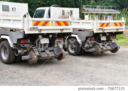 有軌電車的後部 有軌電車的後部 70677135