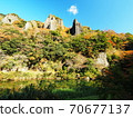 Tachikuekyo of autumn leaves 70677137