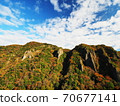 Tachikuekyo of autumn leaves 70677141
