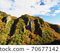 Tachikuekyo of autumn leaves 70677142