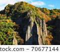 Tachikuekyo of autumn leaves 70677144