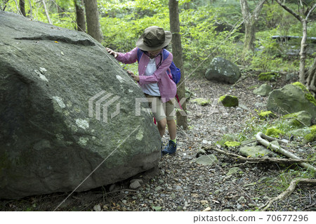 Elementary school trekking image Elementary school trekking image 70677296