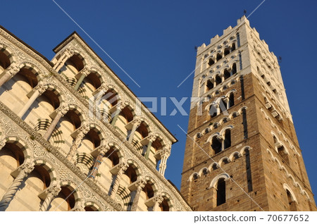 Cathedral San Martino Lucca Tuscany Italy Cathedral San Martino Lucca Tuscany Italy 70677652