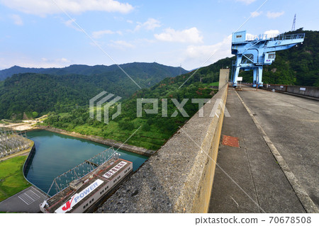 Tadami Dam, Tagokura Dam and surrounding scenery Tadami Dam, Tagokura Dam and surrounding scenery 70678508