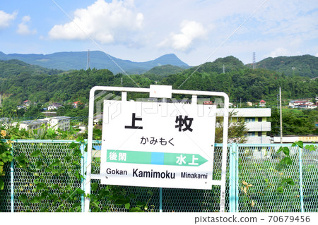 Scenery from the Joetsu Line train window from Takasaki Station to Minakami Station 70679456