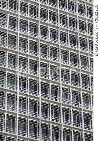 White building in Tel Aviv. Israel. 70682219