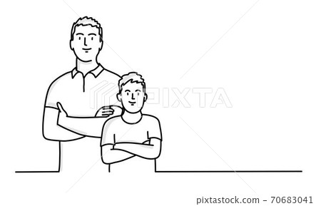 Father and son Father and son 70683041