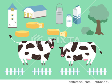 Material for new year's cards 70683339