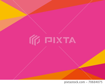 Frame geometric pattern 70684075