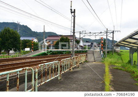 五ka町站，浦佐站和八代站的風景 70684190