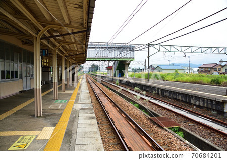 五ka町站，浦佐站和八代站的風景 70684201