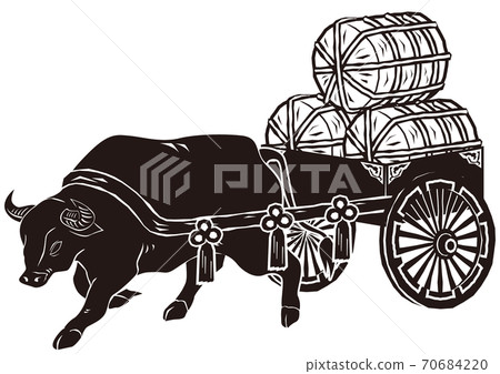 Paper-cutting Feng Shui (rice bales) Paper-cutting Feng Shui (rice bales) 70684220