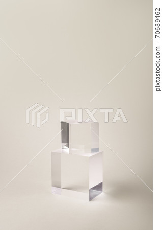 Acrylic Solid Display Block 70689462