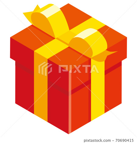Red gift box Red gift box 70690415