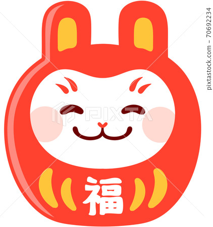 兔子達摩 70692234